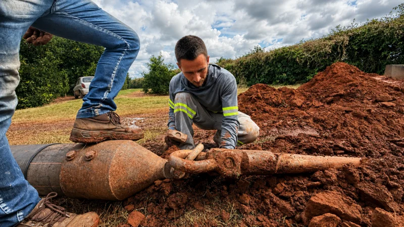 tubulação de aço